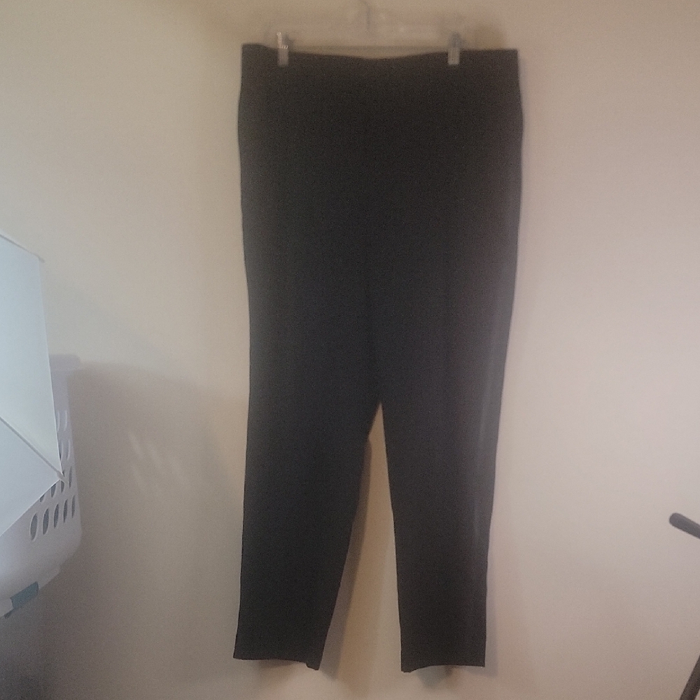 Black Slim Dress Pants